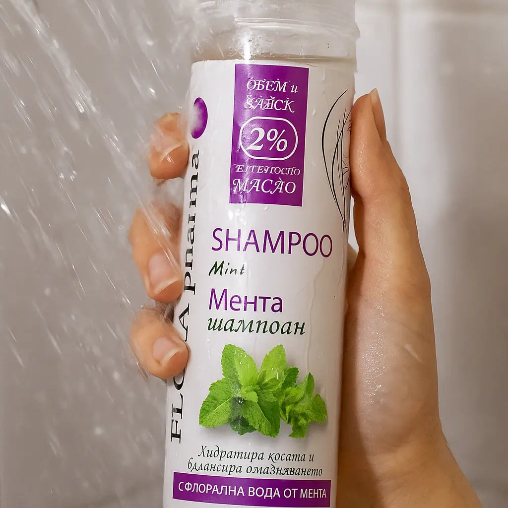 Szampon naturalny – MIĘTA PIEPRZOWA, 250 ml