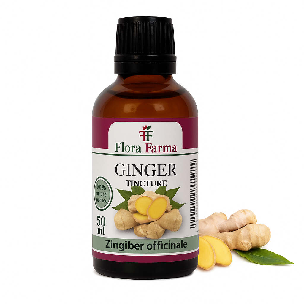 Imbir – nalewka 50 ml – dla energii, odporności i dobrego trawienia