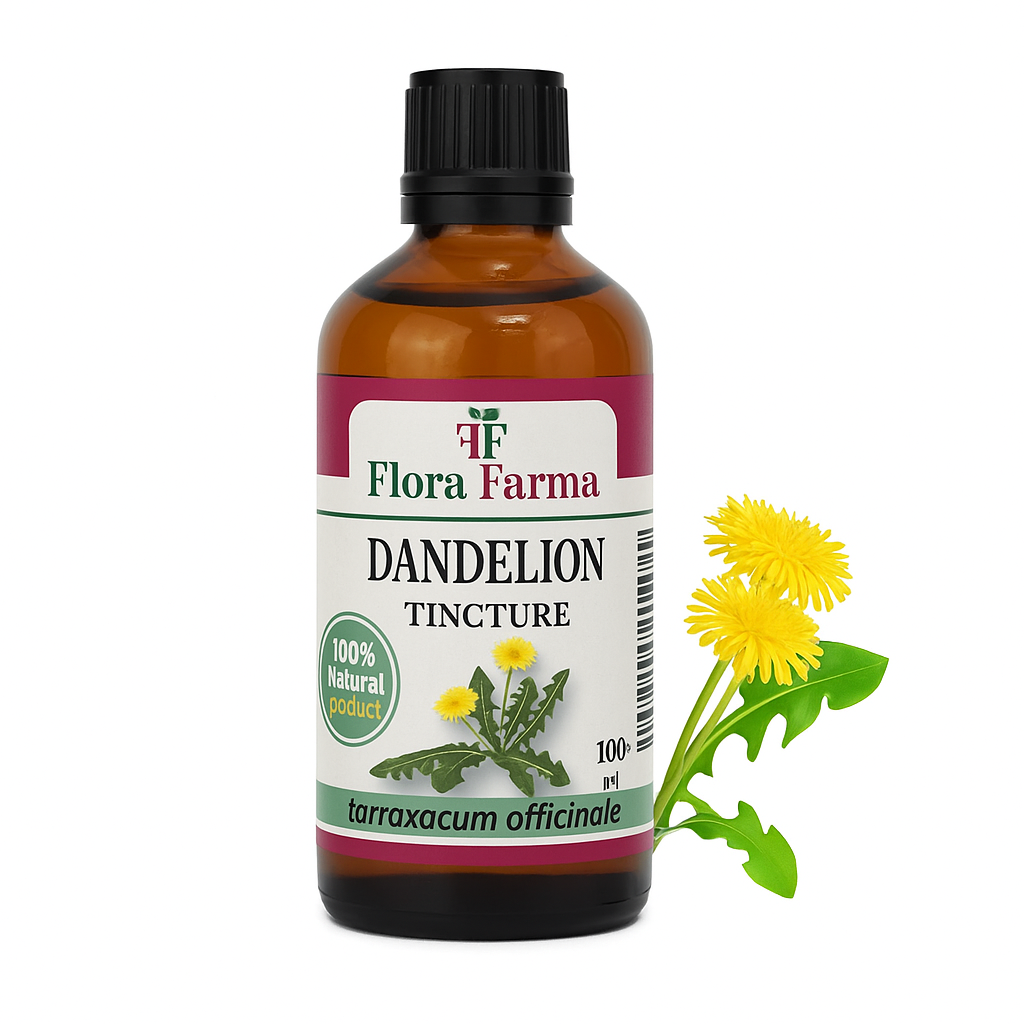 Mniszek lekarski – nalewka 100 ml – przy wysokim poziomie cholesterolu i cukru we krwi