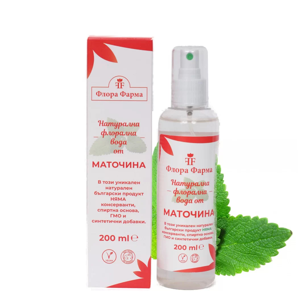 Naturalna woda kwiatowa z melisy – 200 ml