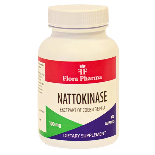 NATOKINAZA – suplement diety, 100 kapsułek, 100 mg – naturalne wsparcie krążenia i serca