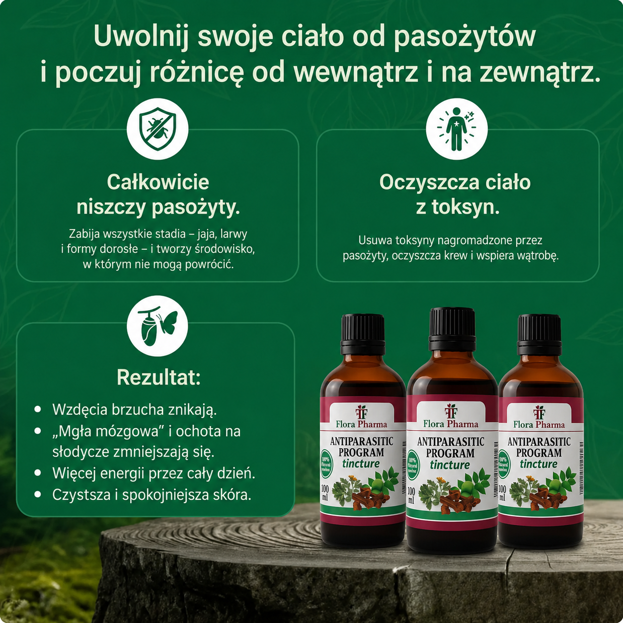 Program przeciwpasożytniczy – nalewka 100 ml