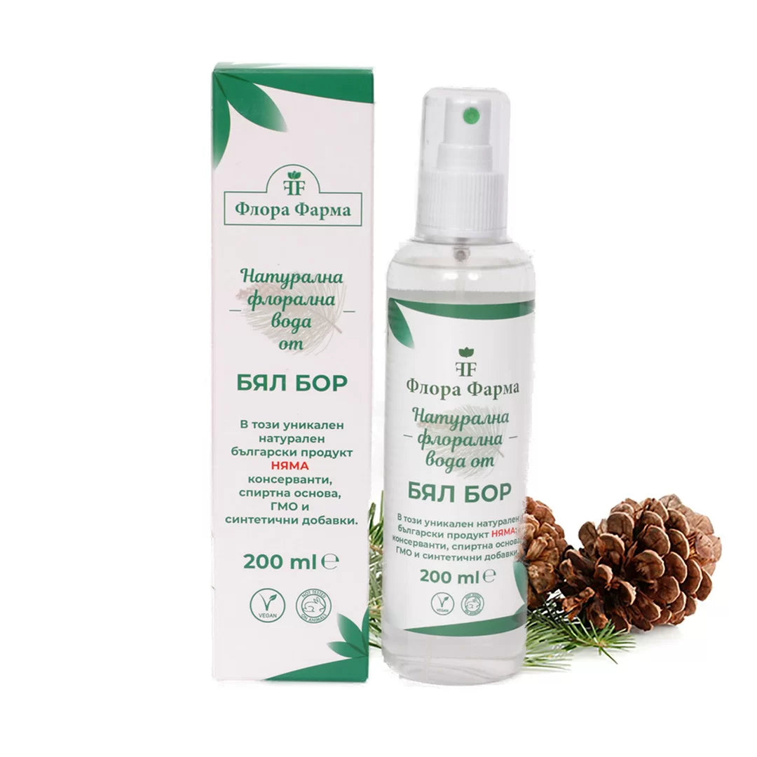 Naturalna woda kwiatowa z sosny białej – 200 ml