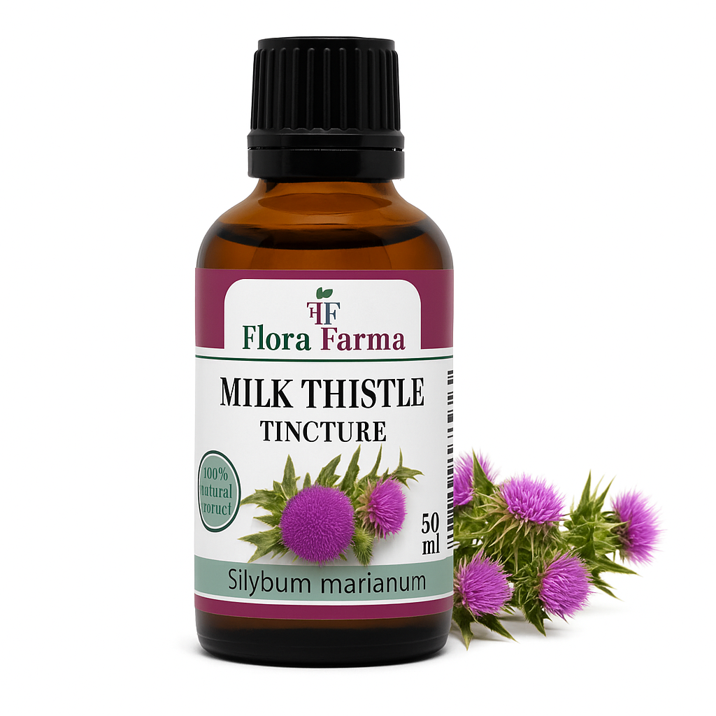 Ostropest plamisty – nalewka 50 ml – detoksykacja i ochrona wątroby