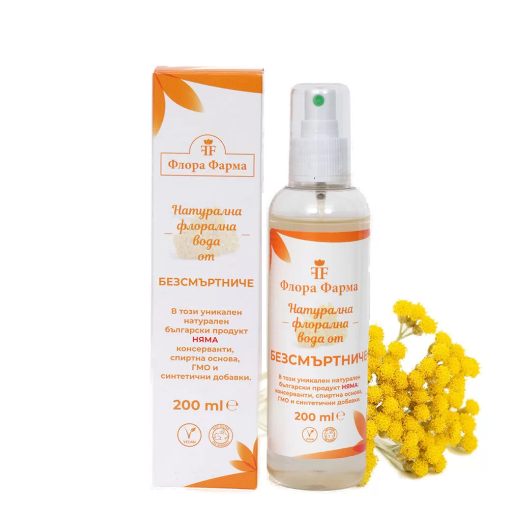 Naturalna woda kwiatowa z Kocanki włoskiej – 200 ml