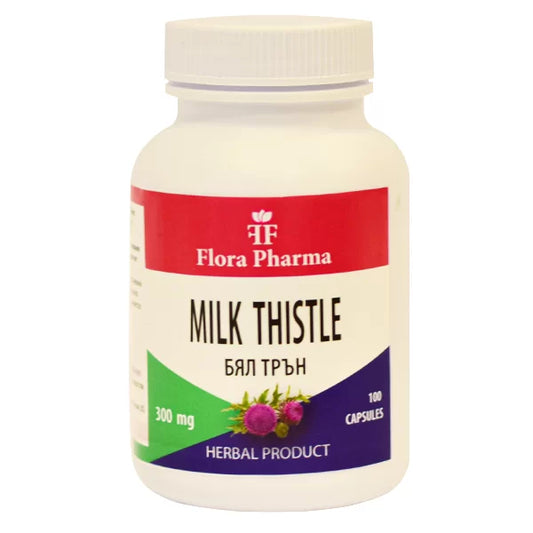 Ostropest plamisty – produkt ziołowy 100 kapsułek, 300 mg – detoksykacja i ochrona wątroby