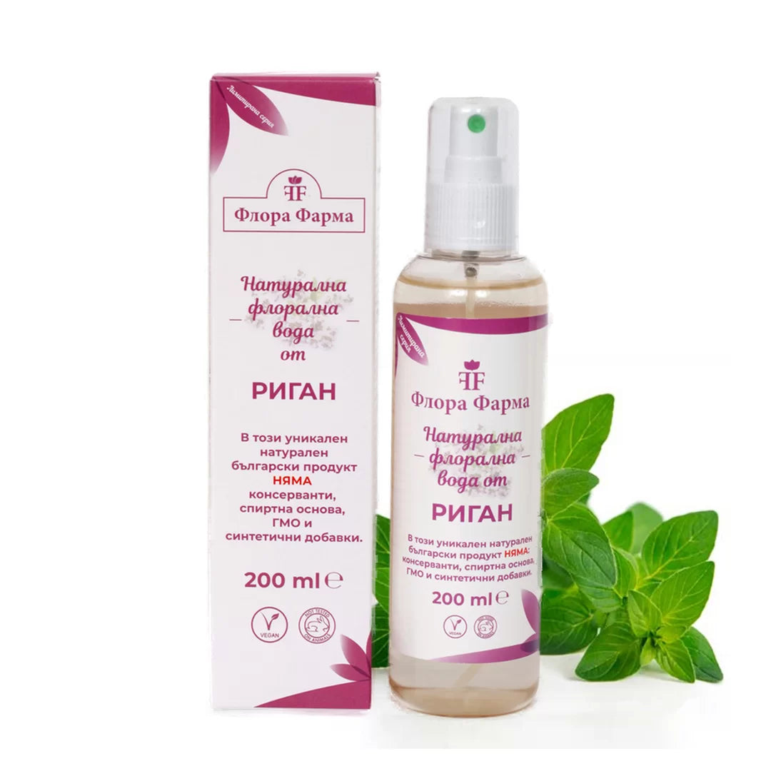 Naturalna woda kwiatowa z oregano – 200 ml