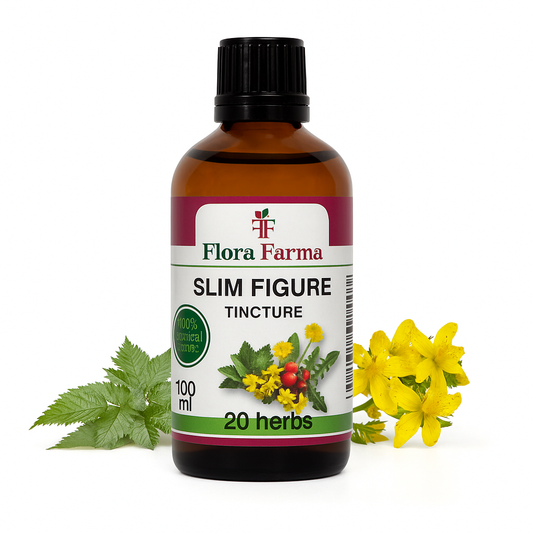 Szczupła linia – nalewka 100 ml – wspomaga utrzymanie prawidłowej masy ciała